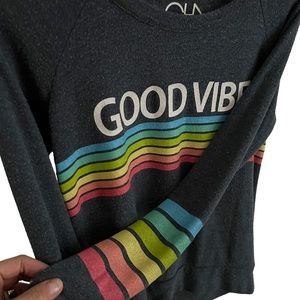 CHASER “Good Vibes” Sweater Womans XS